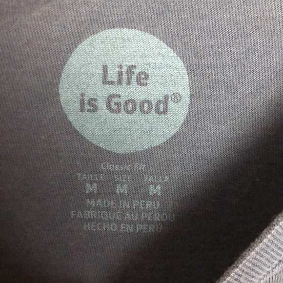 Life Is Good Men's Graph Tee Sz. M and FREE Shorts - Picture 4 of 13